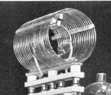 Transmitter tank inductor